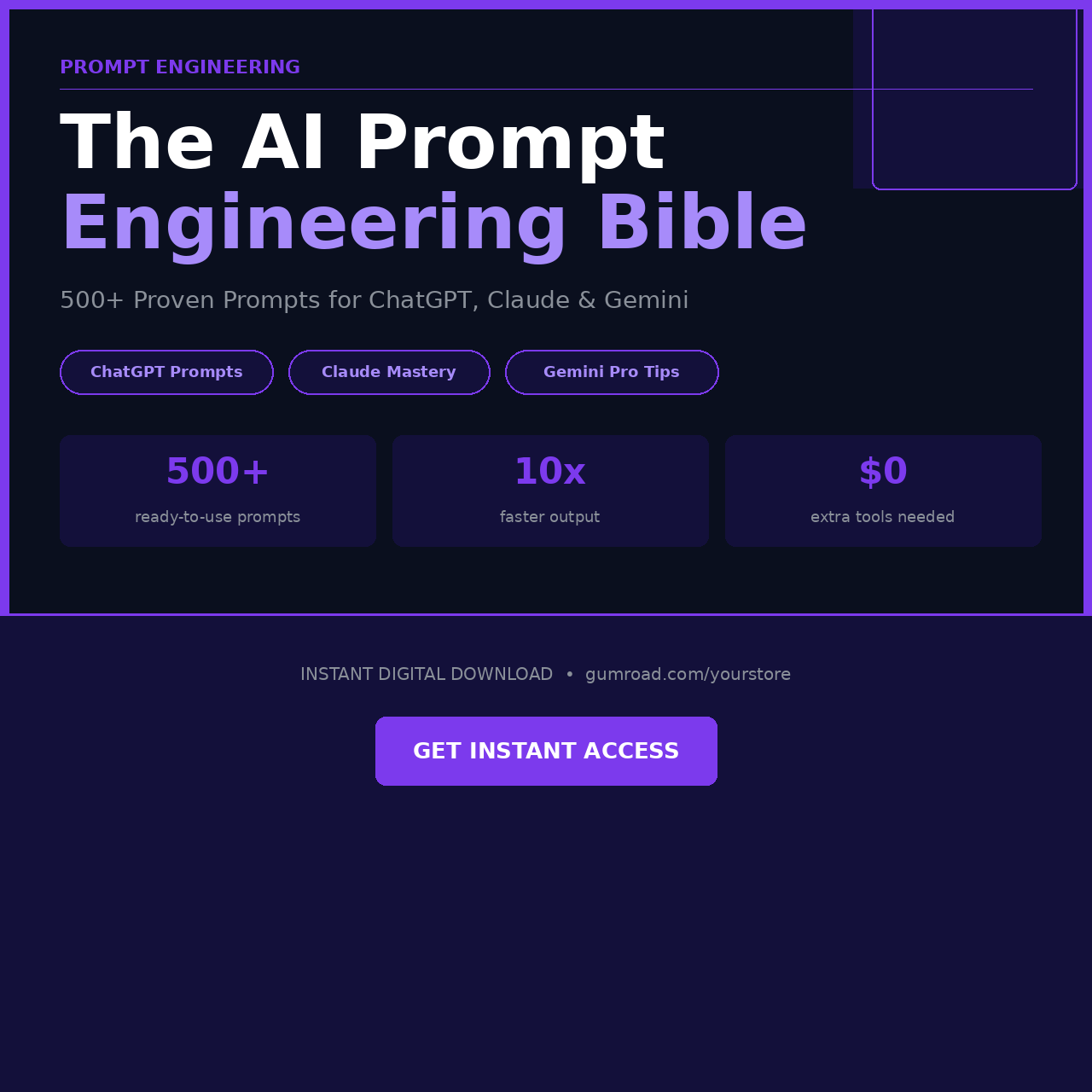 The AI Prompt Engineering Bible