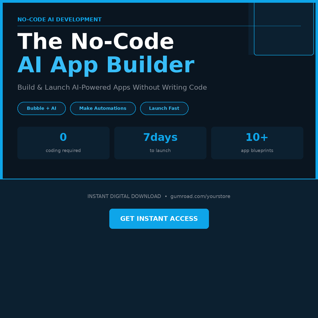 The No-Code AI App Builder