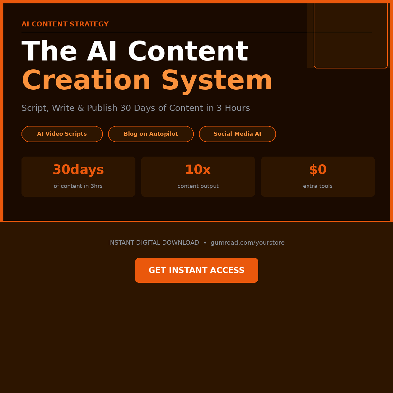 The AI Content Creation System