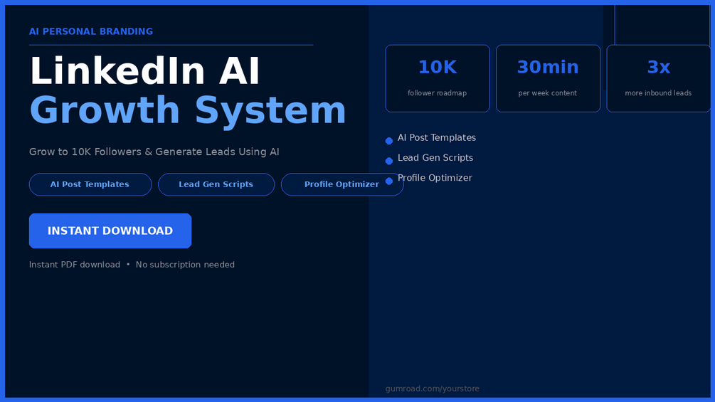 LinkedIn AI Growth System