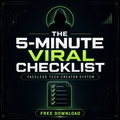 The 5-Minute Faceless Viral Checklist